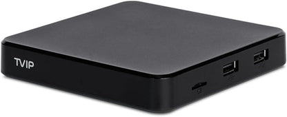 TVIP S-Box v.605 SE 4K UHD Linux IP-ontvanger Dual WiFi, LAN, Bluetooth, HDMI, USB, MicroSD