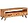 vidaXL TV cabinet 110x30x40cm solid acacia wood