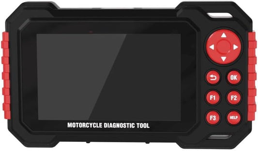Motordiagnoseapparaat, M7 Motorcycle OBD2 Scanner Full Systems ondersteunt meer dan 70 wereldwijde merken, heeft meer dan 100 functies, een codelezer, wifi-update met één klik en een 5-inch IPS-scherm