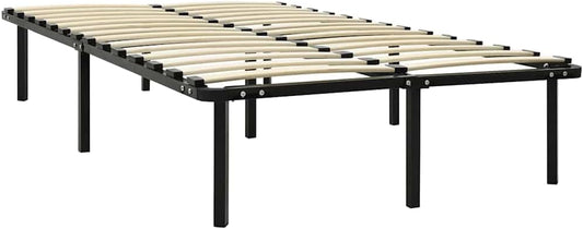 vidaXL Bedframe metaal zwart 160x200 cm
