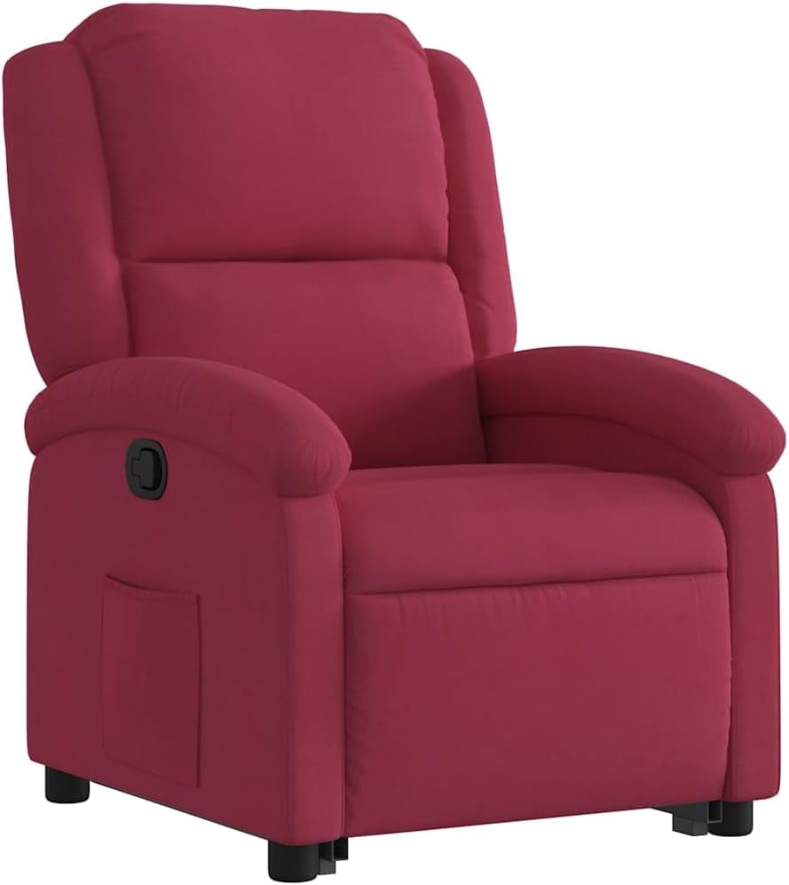 Relaxstoel Met Opstahulp – Tv-Stoel – Ligstoel – Elektrische Relaxfauteuil – Enkelvoudige Ligstoel – Fluwelen Bekleding – Elektrische Opstahulp Met Kantelfunctie