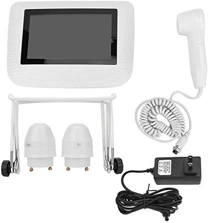 Alles-in-één apparaat voor intelligente huid en hoofdhuiddetectoren met 5 inch display, haaruitvaltester voor haargroei (EU)
