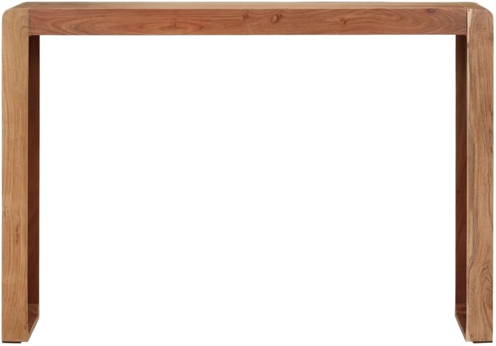 vidaXL Wall table 110x30x76 cm solid acacia wood