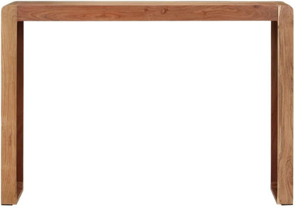 vidaXL Wall table 110x30x76 cm solid acacia wood