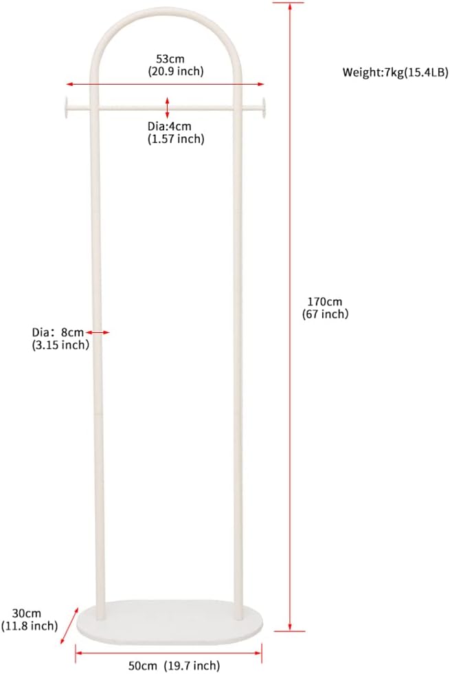 Kapstok, kledingrek van metaal, multifunctioneel kledingrek, vrijstaande kleerhangers, met schoenenrek, woonkamer en slaapkamer (afmetingen: 50 x 33 x 170 cm, kleur: goud)
