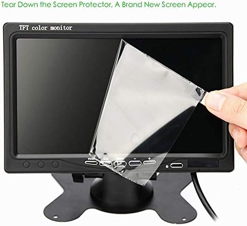 12V-24V 4Pin Omkeren Backup Achteruitrijsysteem 7 inch TFT LCD HD Monitor met Zonnescherm Beugel 2x 18LEDs IR Nachtzicht Waterdichte Reverse Camera voor RV/Bus/Trailer/Truck