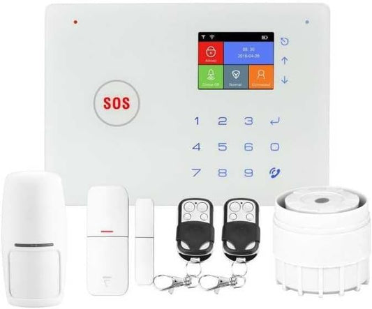 Alarm voor thuis, draadloos, wifi, GSM, Amazon Lifebox