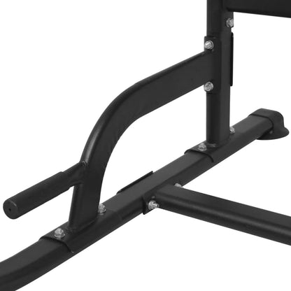 Fitnessbank – Halterbank – Trainingsbank – Sit-Up Bank – Power Tower – Verstelbaar Tot 235 cm – Max Belastbaar Gewicht 150 kg