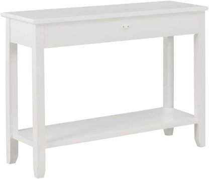 vidaXL Wall table 110x35x80 cm wood white