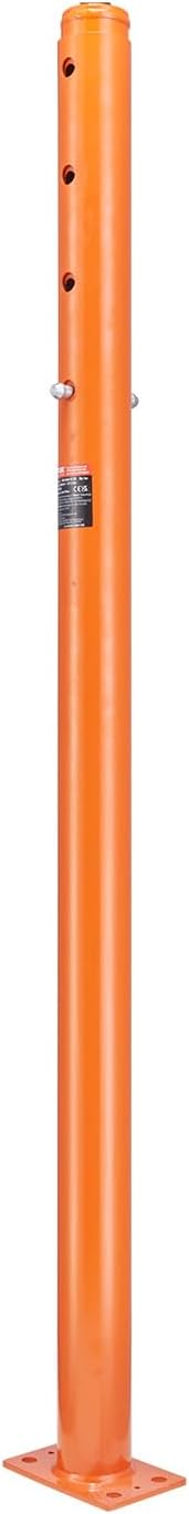 VEVOR House Floor Jack, 56"-100" Height Range, 18000lbs Max Load Capacity, Adjustable Support Beam Basement Jack Post for Leveling, Lift Support Steel Telescopic Jack for Temporary