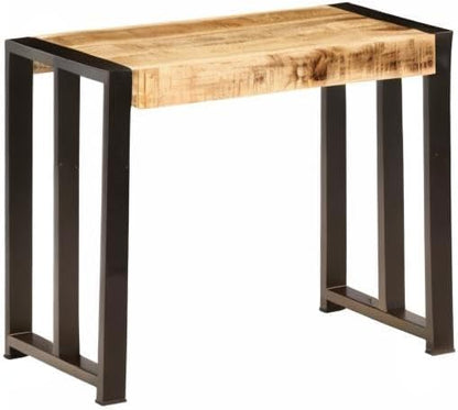 vidaXL Solid Mango Wood Table Set 3-Piece Table Set Side Table Table