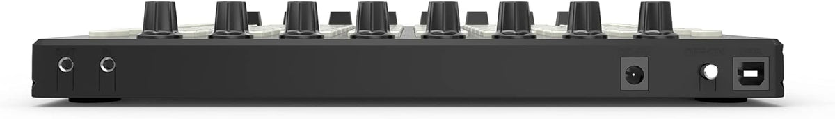 MIDI controller pad – MIDI-controller – USB MIDI-controller – MIDI pad – DJ controller – 16 programmeerbare knoppen – 8 programmeerbare schuifregelaars en draaiknoppen