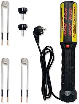 Vlamloze Inductiekachel – Inductieverwarmer – Magnetische Inductieverwarming – Schroefverwijderaar – Boutverwarmer – 1000 W – LED-Licht