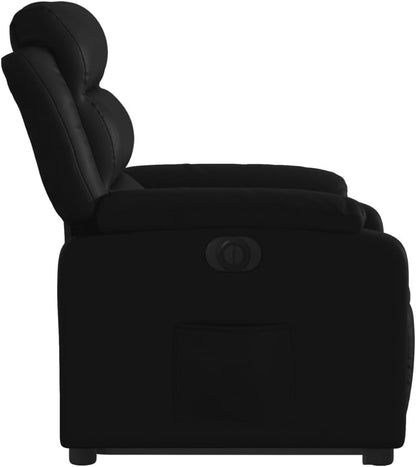 Elektrische Relaxfauteuil – Elektrische Sta Op Stoel – Verstelbare Relaxstoel – Draaifauteuil – Seniorenstoel – Elektrische Liftfunctie – Kunstleren Bekleding