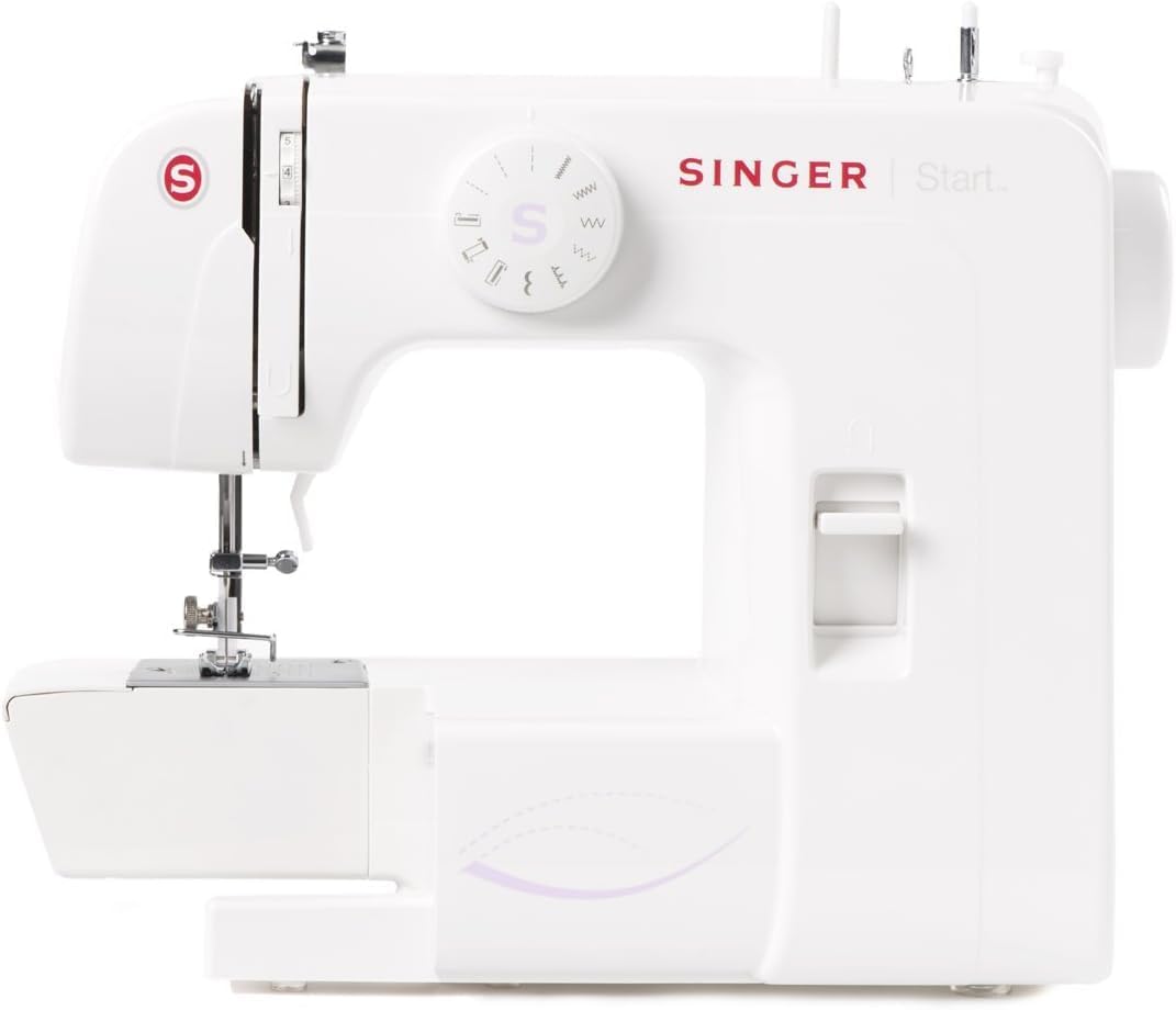Mechanische Naaimachine – Naaimachine – Beginners Naaimachine – Hobby Naaimachine – Huishoud Naaimachine – 6 Basissteken – Inclusief Beschermende Draagtas