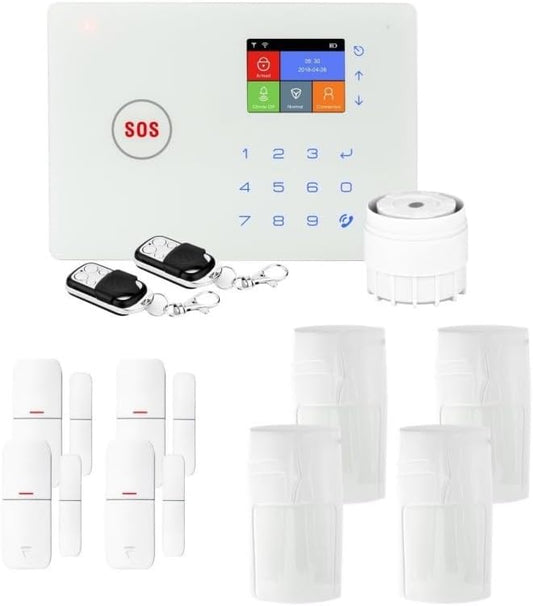 Alarm voor thuis, draadloos, wifi en GSM Amazone – lifebox – set dier 4