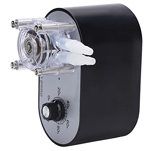 G928A Verstelbare Peristaltische Doseerpomp Vloeistofdoseerpomp met Adapter voor Aquarium Lab Analytische AC100-240V((EU Plug))