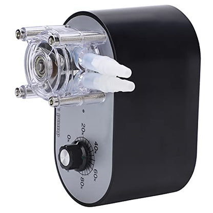 G928A Verstelbare Peristaltische Doseerpomp Vloeistofdoseerpomp met Adapter voor Aquarium Lab Analytische AC100-240V((EU Plug))