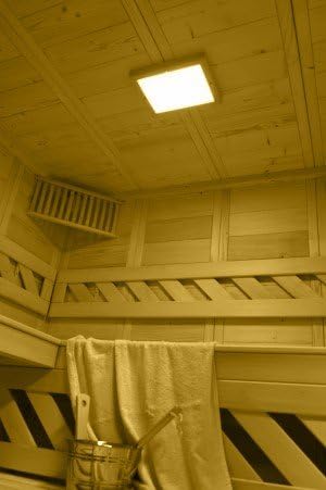 Sauna LED Kleurlicht met 180 LED Plafondlicht - Chromotherapie Licht | Plafondmontage | LED-verlichting met kleurverandering | Hittebestendig