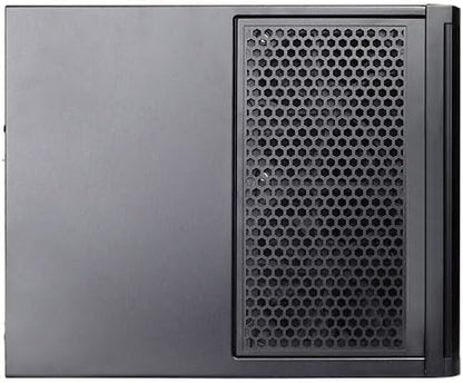 SilverStone 71062 SST-DS380 - Case Storage Mini-ITX computerbehuizing met voordeur, 8x 3,5" HDD hot-swap sleuven, zwart