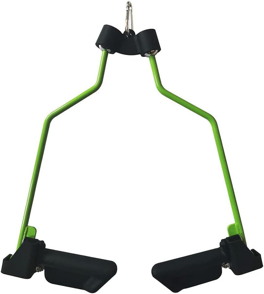 KORIKAHM Verstelbare lat-pulldown-stang, kabelmachine-accessoire voor sportschool of thuisfitness – T-bar row- en lat-pulldown-greep met brede, neutrale grip