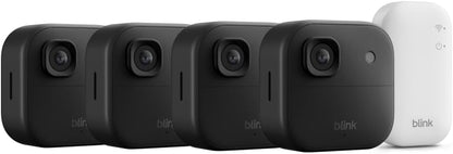 Draadloos 4-delig Beveiligingscamerasysteem – Buitencamera – Beveiligingscamera – Slimme Camera – IP65 Weerbestendig – 2K Resolutie – Langdurige Batterijduur Tot 2 Jaar