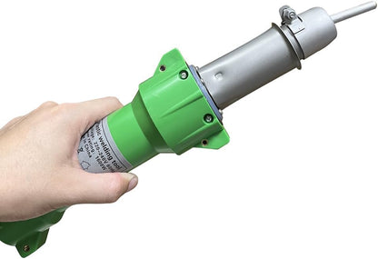 1600 W Plastic Hot Air Welding Gun with LED Light, Complete Set Welding Gun with Various Welding Nozzles, Floor Cover Accessories, 17 Inch Transport Box - QUORE