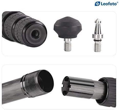 Leofoto - Ranger - Carbon Statief - Benen verstelbaar in 3 hoeken - Ideaal voor macrofotografie - LS-223C