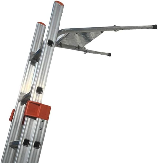 Telescopische wandafstandhouder voor schaal van 0,45 tot 0,70 m – verstelbare ladder van aluminium – maximale veiligheid en hechting voor werkzaamheden in hoogte – gereedschapshouder
