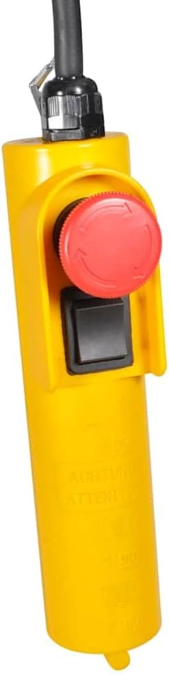 vidaXL Elektrische Lier (1000 W, 300/600 kg) Lier Elektrisch Electrisch Takel