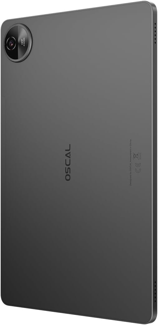 OSCAL Tab Pad 90 | 10,92″ HD+ IPS 60 Hz Display | 24GB RAM + 128GB (2TB) | 13 MP + 8 MP Camera | 7700 mAh Batterij | Android 14 | LTE | GPS | Dual SIM | 2 jaar garantie | Ruimte-Grijs
