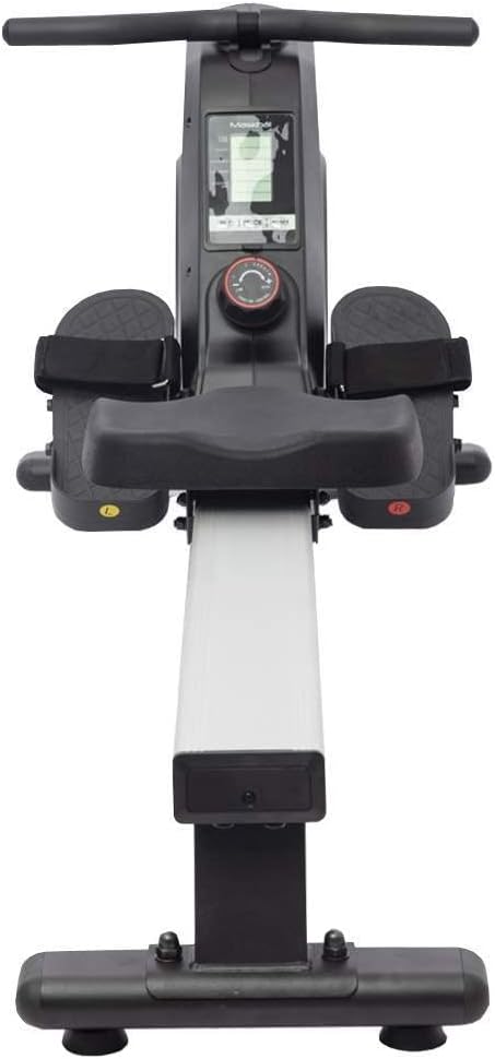 Home Rowing Machine MK270, Rowing Training at Home or Gym, 8 Resistance Levels, LCD Console, Bluetooth Connection to Mobile Phone or Tablet. - QUORE
