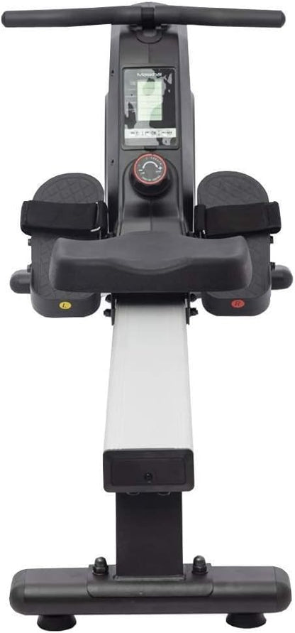Home Rowing Machine MK270, Rowing Training at Home or Gym, 8 Resistance Levels, LCD Console, Bluetooth Connection to Mobile Phone or Tablet. - QUORE
