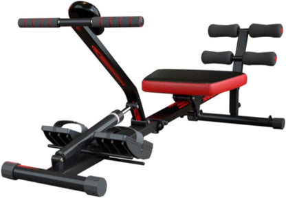 Kendox RowShaper - Rowing machine for home - Fitness device for cardio and strength training - Fitness Rowing device with LCD display for home training - Load capacity up to 120 kg - QUORE