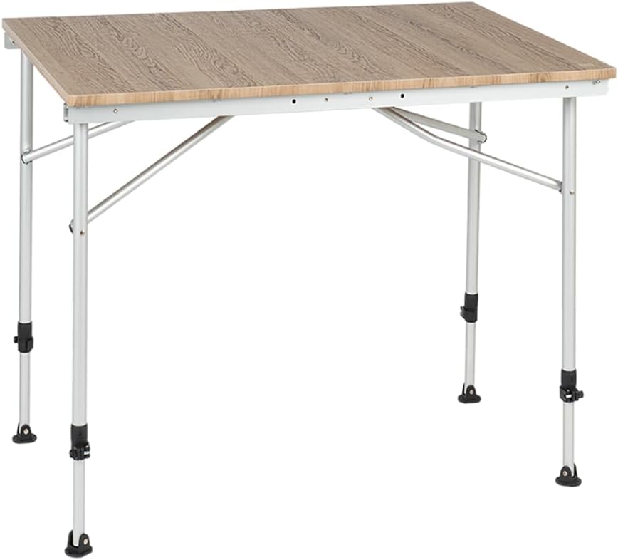 Travellife Campingtafel Sorrento Uitschuifbaar Honeycomb Brown 80/110/140cm - QUORE