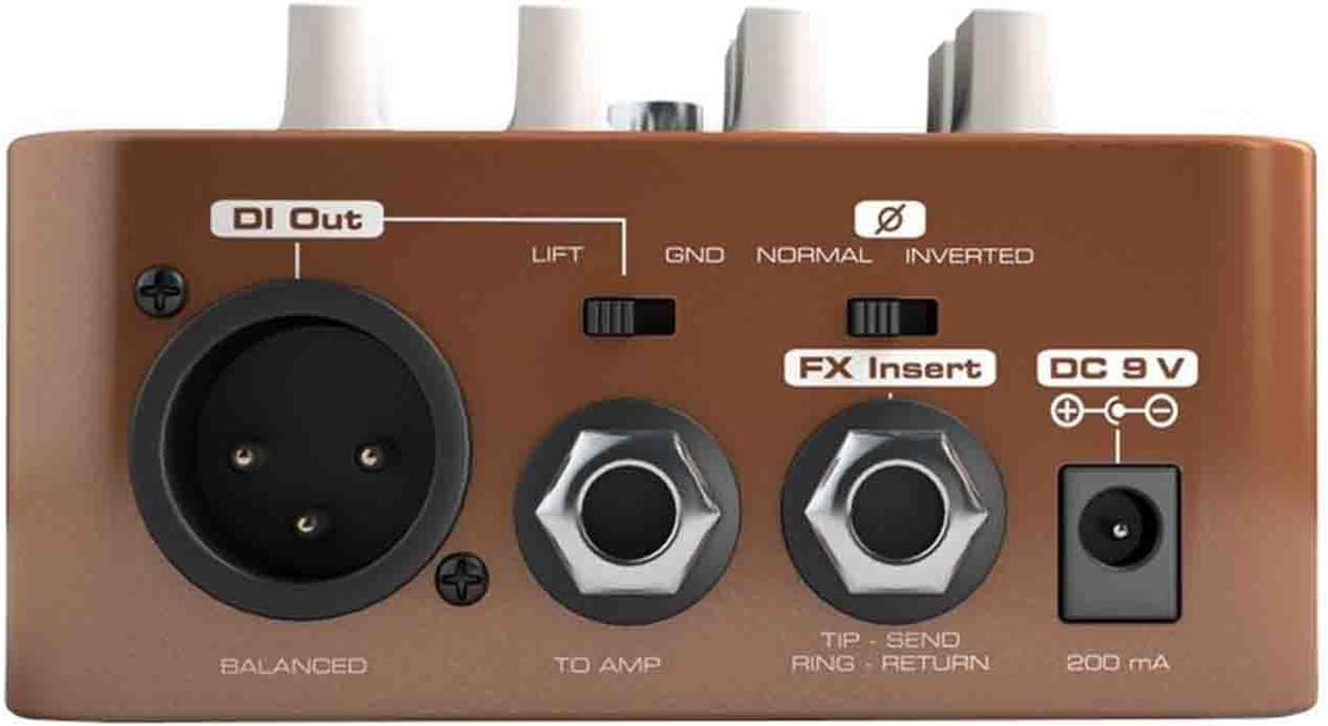 Palmer Pocket AMP Acoustic - draagbare voorversterker voor akoestische snaarinstrumenten