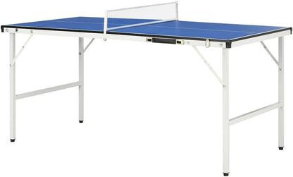 Tafeltennistafel – Pingpongtafel – Mini Tafel – Inklapbare Tafel – Indoor & Outdoor – Compact Formaat – MDF Blad