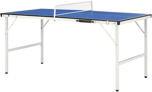 Tafeltennistafel – Pingpongtafel – Mini Tafel – Inklapbare Tafel – Indoor & Outdoor – Compact Formaat – MDF Blad