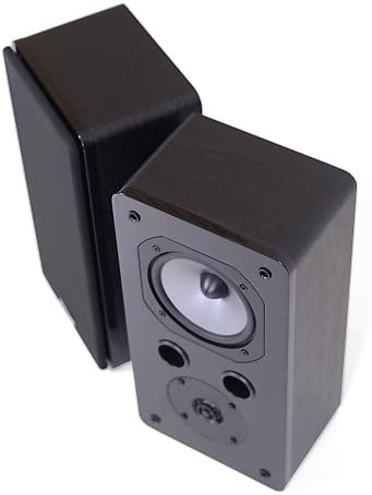 Dynavoice Challenger S-5 Zwart – Set Boekenplank/Wandluidsprekers 2-Weg HiFi met 5,25″ Woofer en Super Audio Tweeter – 100 W Max – Passief Systeem.