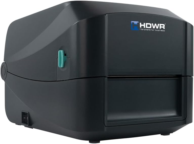 OPrint-DB200 Thermo- en thermische transfer-labelprinter, 203 DPI resolutie, 152,4 mm/s snelheid, USB- en RS-232-interface, met mobiele app-besturingsfunctie