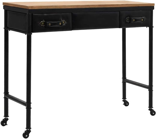 vidaXL Spruce Wood Wall Table MDF Dining Table Kitchen Table Dining Room Furniture Table