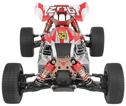 Goolsky XKS 144001 op afstand bestuurbare auto, 60 km/u, hoge snelheid, 1/14, 2,4 GHz, Buggy 4WD RC raceauto met drift RTR (groen)