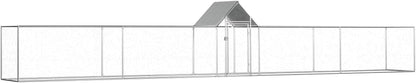 Kippenhok 9x1x1,5 m gegalvaniseerd staal, kippenhok, kippenhok, kippenhok, kippenhok, pluimveehuis, dierenbuitenpennen en hokken (SPU: 144561)