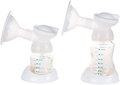 Mamajoo Elektrische dubbele borstkolf, draagbaar met drinkopzetstuk, borstkolf met USB, borstpomp voor dagelijks gebruik, zuigfles voor baby's, effectieve borstpomp voor zachte borstkolven