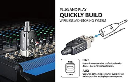 Xvive U4 In-Ear Monitor, Draadloos Digitaal Monitorsysteem