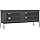 vidaXL TV cabinet 105x35x50 cm steel anthracite coloured, tv furniture set, tv cabinet,tv furniture,tv furniture sets,tv furniture,tv furniture,tv cabinet