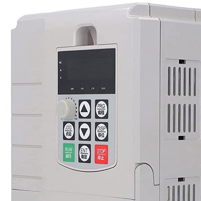 Frequentieomvormer 7.5KW, Motorsnelheidsregelaar Motoromvormeromvormer Motorsnelheidsregelaar Eenfase 220V-ingang 3-fase 380V-uitgang