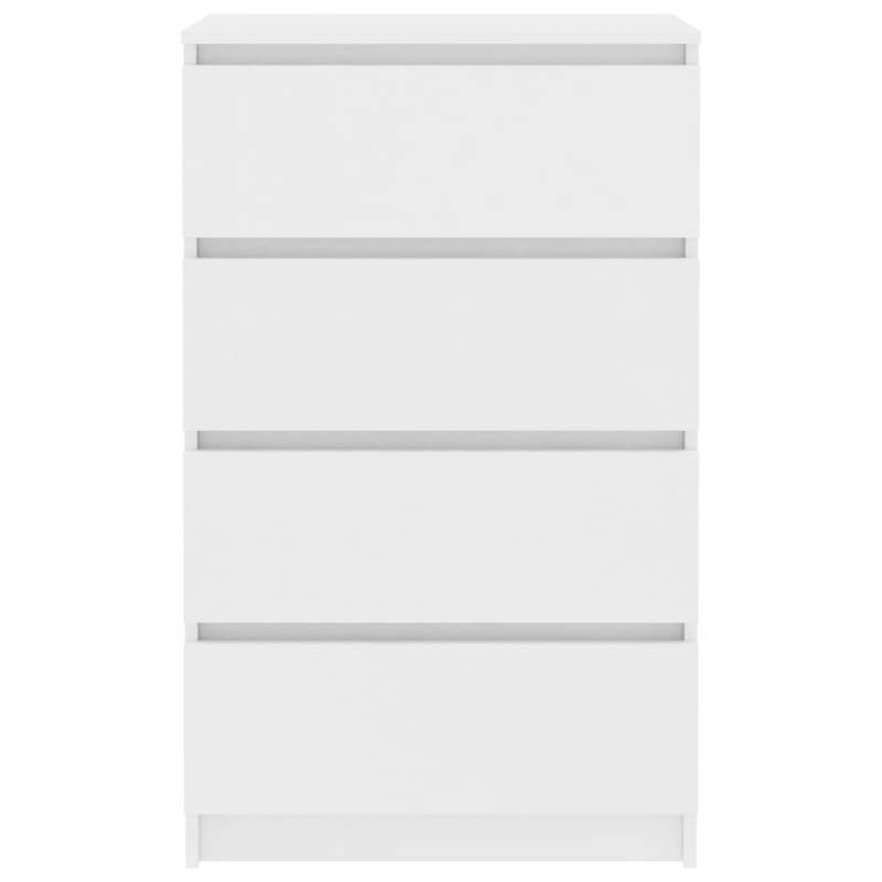 Opbergkast – Opbergmeubel – Kast – Dressoir – Witte Kast – Afsluitbaar – Duurzaam Gelamineerd Hout 60x35x98,5 cm