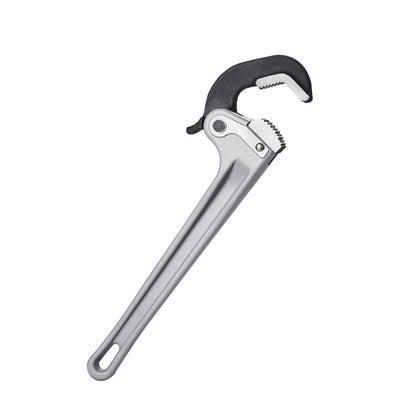 Pijpsleutel – Buisratel – Buismoersleutel – Sanitairgereedschap – Installatiesleutel – Aluminium – 14 Inch – Automatische Bekverstelling – Ergonomisch Handvat