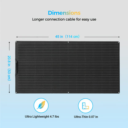 Zonnepaneelset – Zonnepanelen – Solar Panelen – Zonne-energie – 12V Batterijen – 240W Vermogen – Monokristallijn Silicium